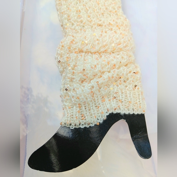KNITTED GLITTER - Winter Leg Warmers - Picture 5 of 12